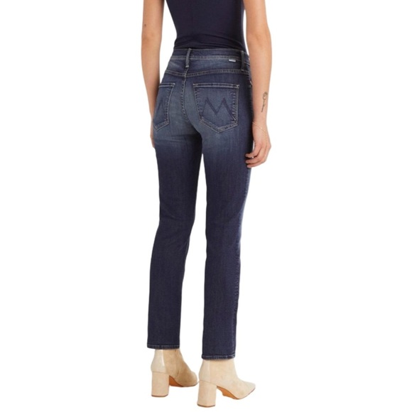 MOTHER The Mid Rise Dazzler Ankle in On The Edge Medium Blue Wash Size 27 - Picture 14 of 14